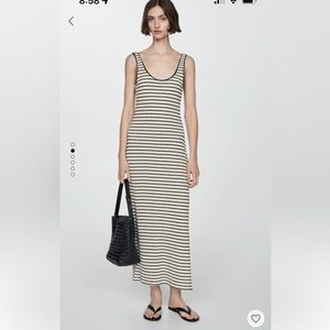 NWT - Mango Side Slit Dress - 6 Medium